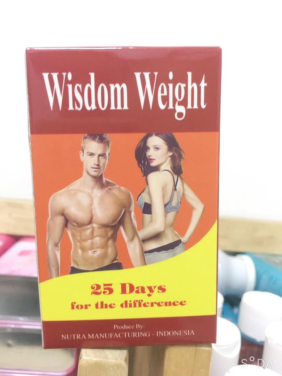 tăng cân wisdom 25 viên