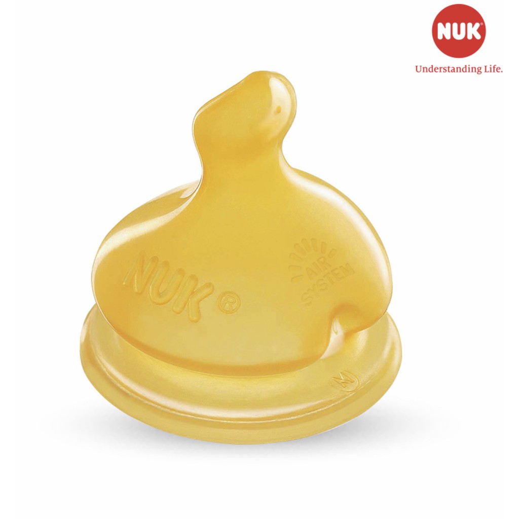 (Chính hãng) Bộ 2 núm ti NUK Premium Choice+ cao su