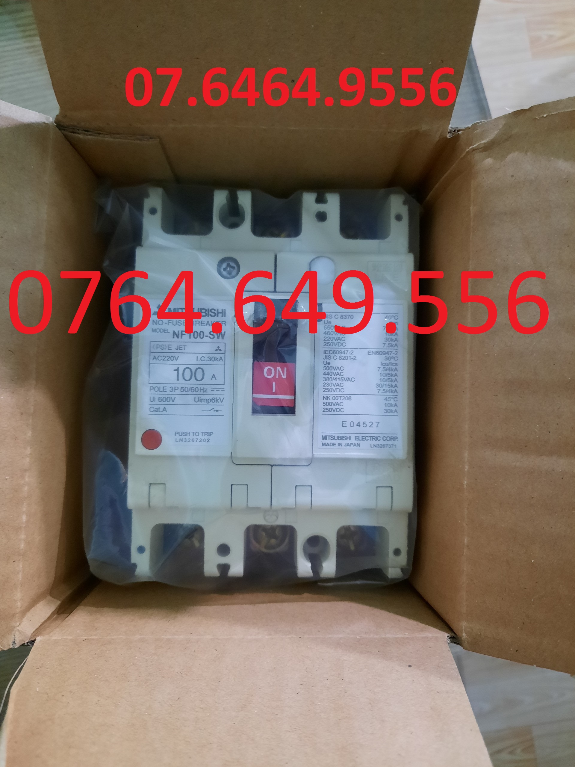 Mccb Mitsubishi 100A White