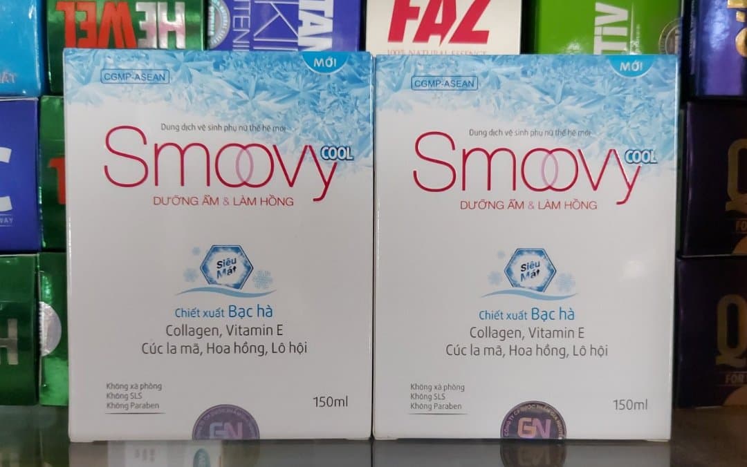 [Lấy mã giảm thêm 30%]smoovy cool dung dịch vệ sinh phụ nữ thế hệ mới