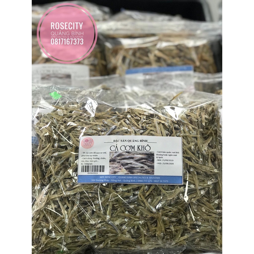 [ĐẶC SẢN HẢI SẢN QUẢNG BÌNH] - CÁ CƠM KHÔ NHỎ 400gram