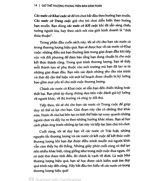 Giữ Thế Thượng Phong Trên Bàn Đàm Phán