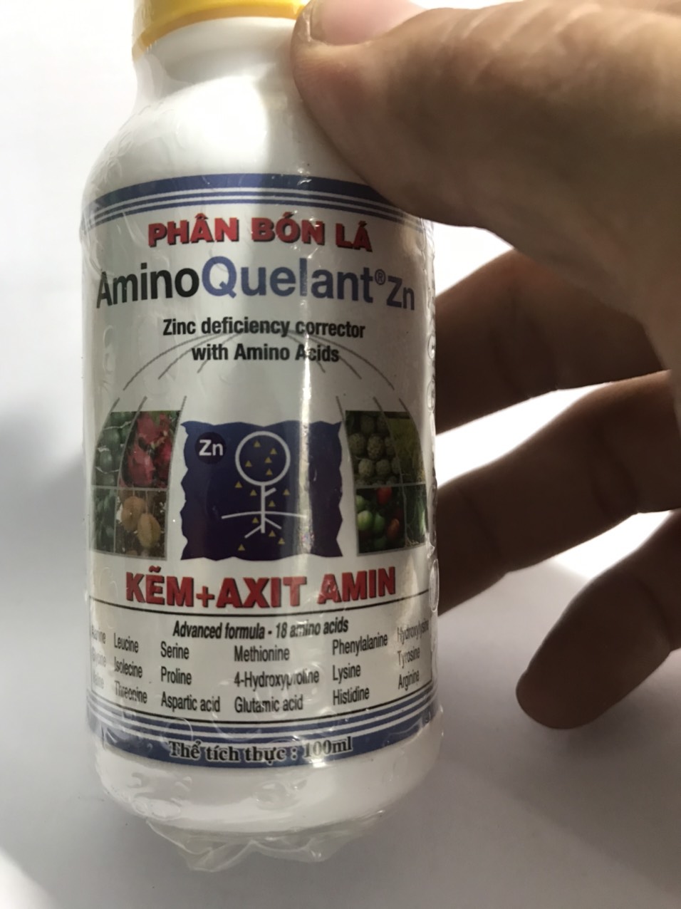 Phân bón lá Amino KẼM Growmore 100ml