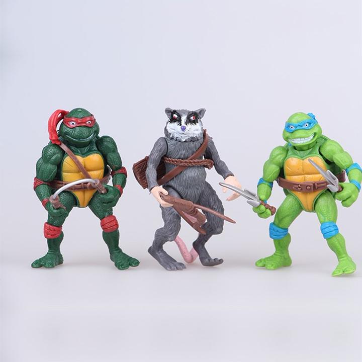 [HCM]Bộ 06 Mô Hình Đồ Chơi Ninja Rùa - Ninja Turtle 12cm