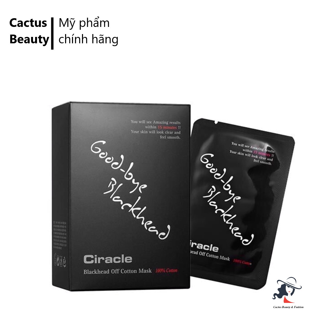 Combo Miếng Dán Lột Mụn Mũi Ciracle Goodbye Blackhead|Combo 5-10 Miếng