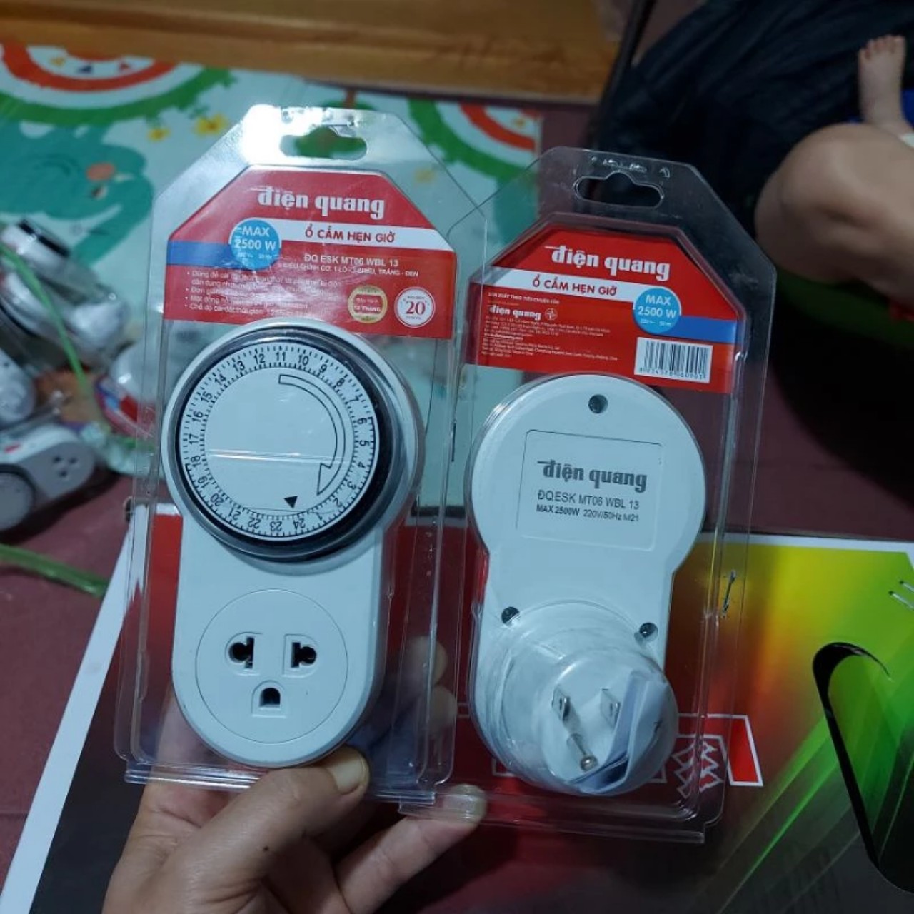 Ổ cắm hẹn giờ Điện Quang