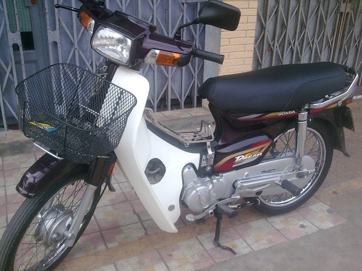 TRỌN BỘ TEM XE MÁY, TEM 3 LỚP DÁN DÀO ÁO XE DREAM (MÀU NÂU ĐỎ, ĐỜI 2003)