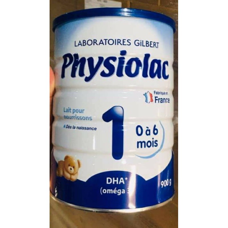 DATE 9 2023 Combo 6 hộp Physiolac số 1-900G