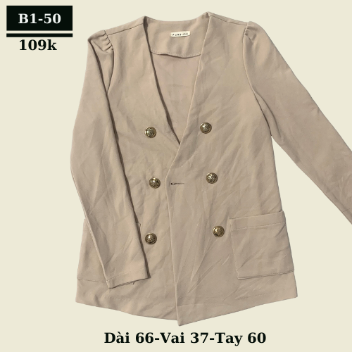 Áo blazer si tuyển Nhật Hàn-Blazer secondhand-Vest Blazer 2hand