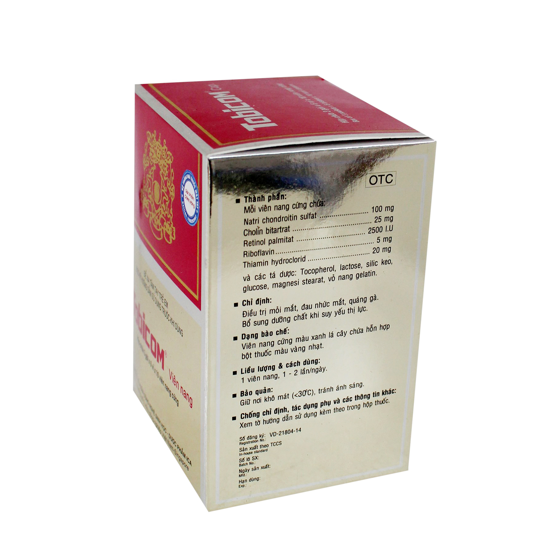 TOBICOM Uống Bổ Mắt