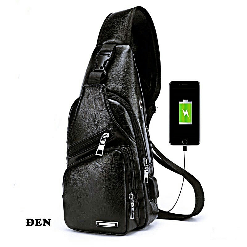 Túi Đeo Chéo Nam Da Cao Câp ( Ba lô nam đeo chéo da cao cấp )