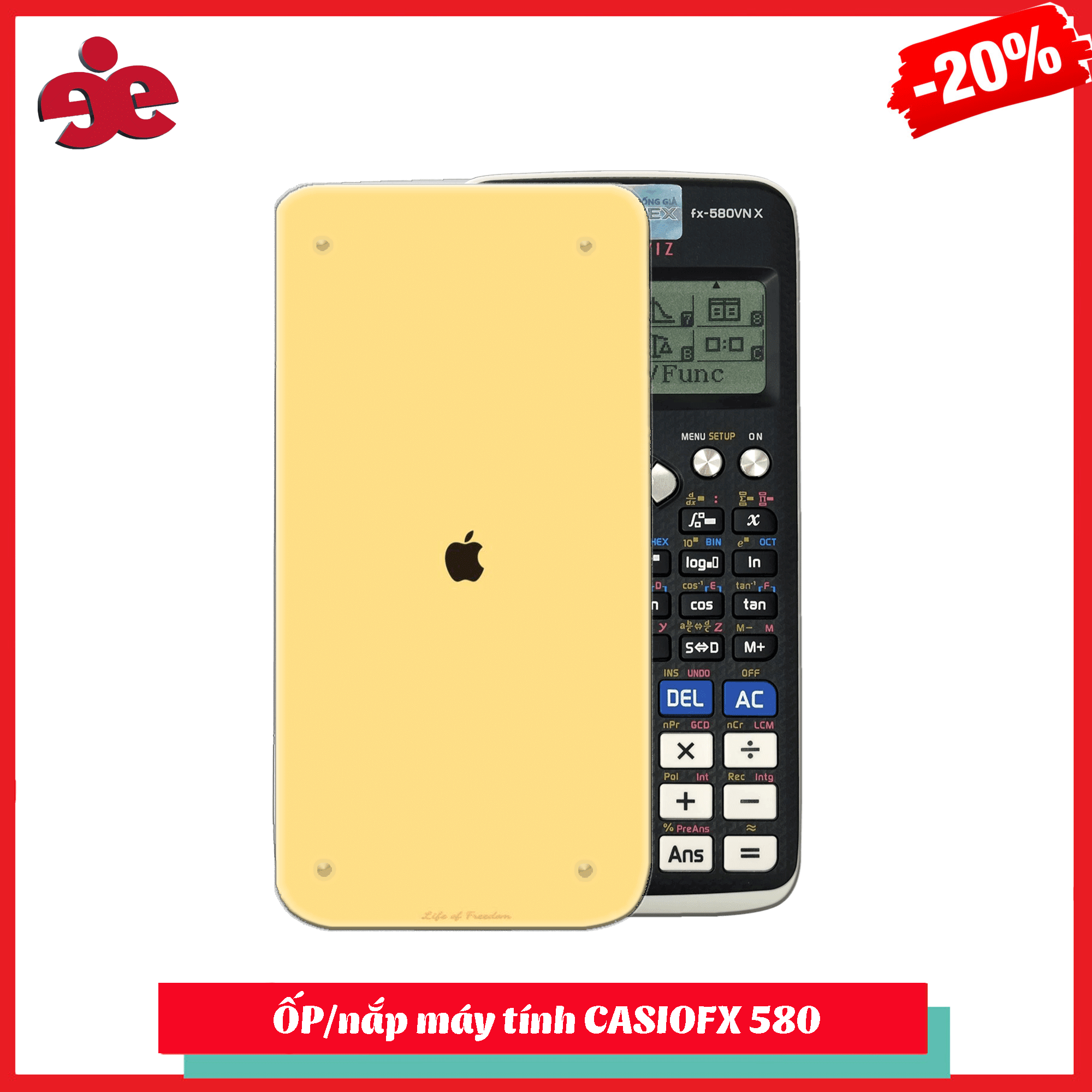 Ốp May Tính CasioFx 580 VNX Iphone