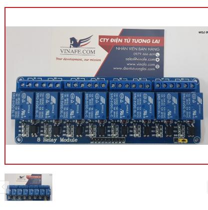 Module RELAY 5V-10A 8 Kênh Âm Kích