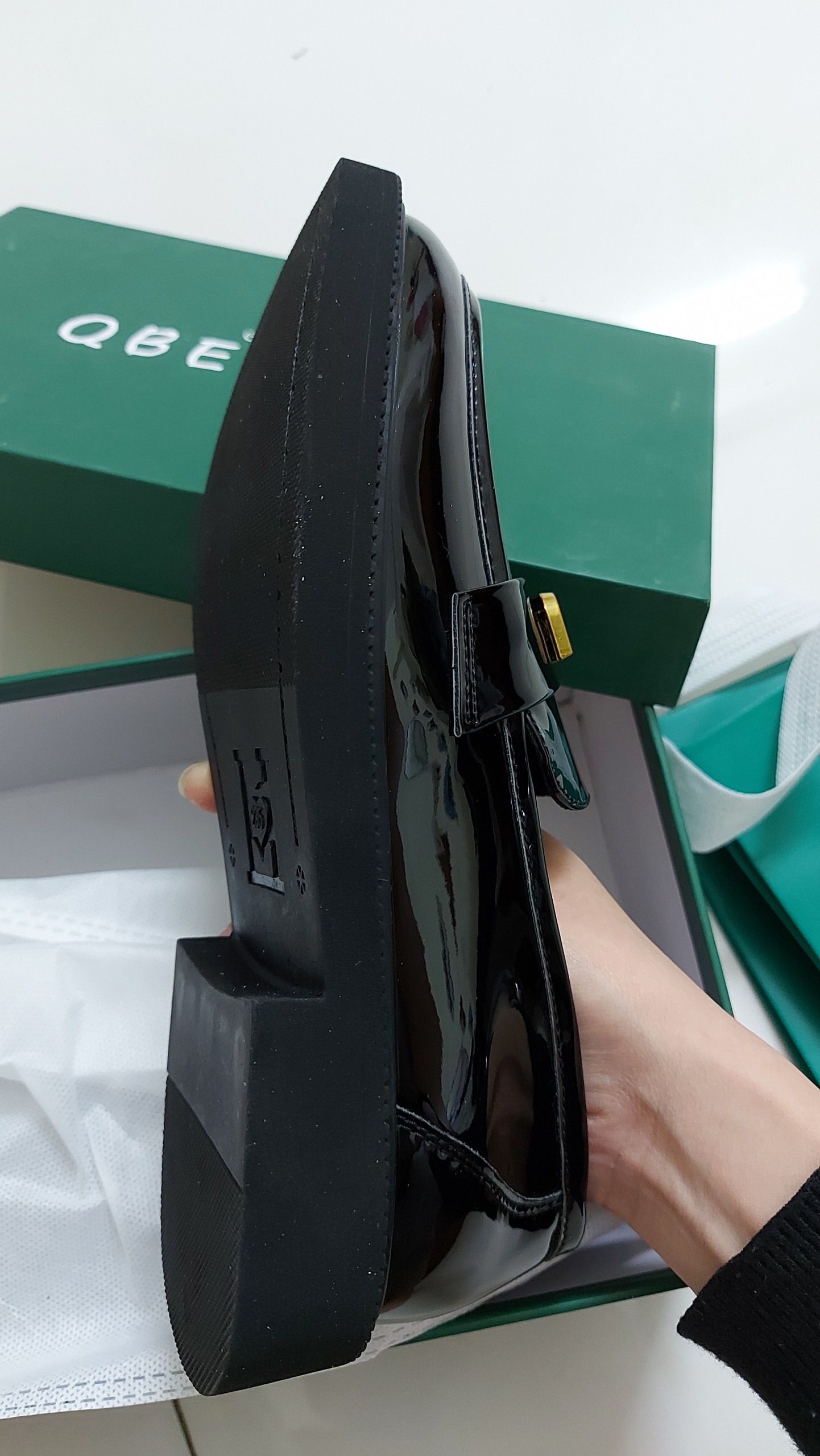 Giày tây nữ moca Miuu miu, giầy đốc (hàng Qc cao cấp fullbox kèm video va ảnh thật)
