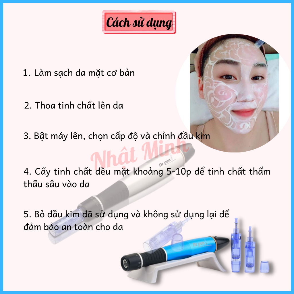 Máy phi kim Drpen cấy tảo, cấy tinh chất
