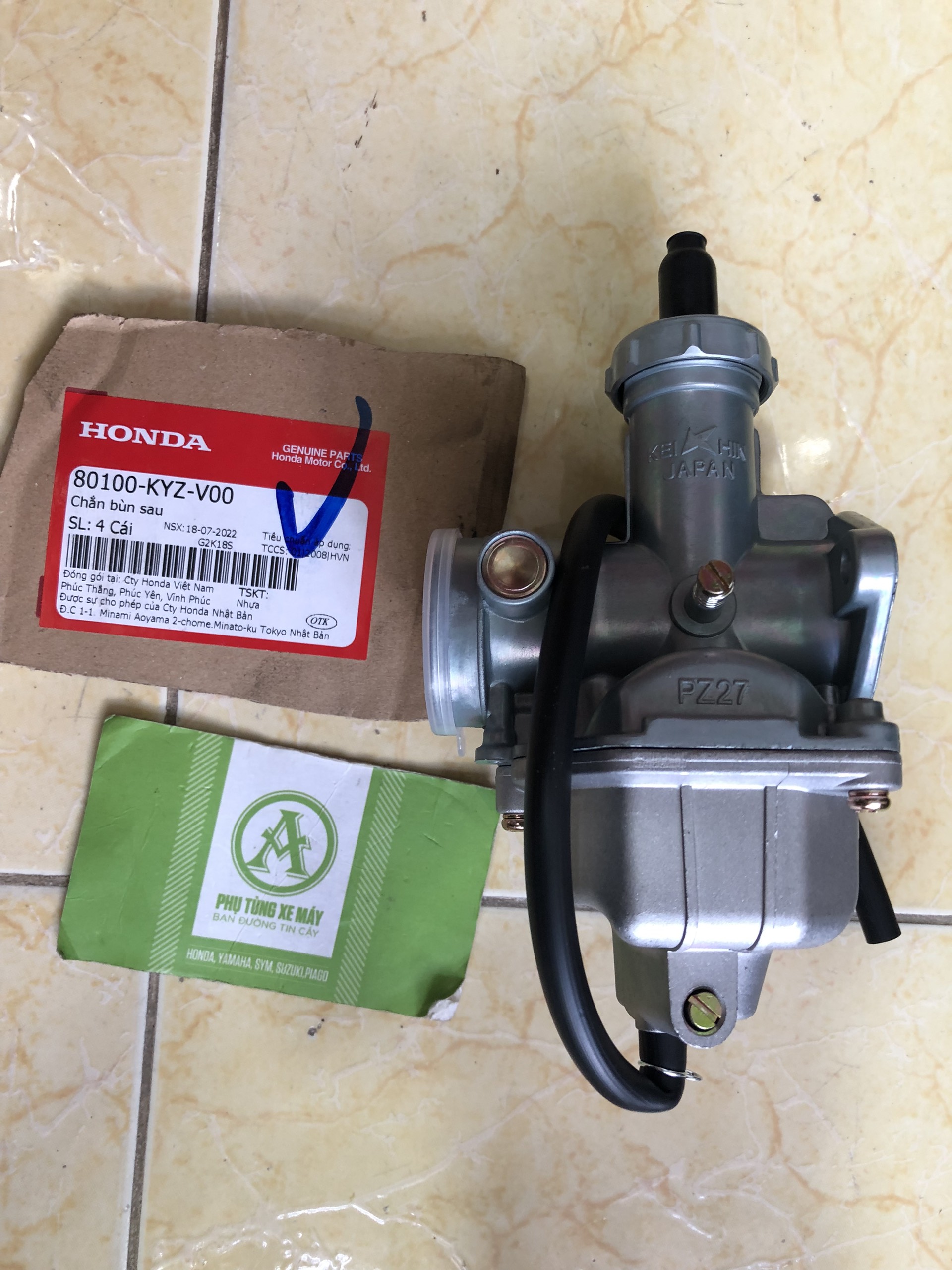 BÌNH XĂNG CON XE BA GÁC ( XE LÔI) 175cc cao cấp