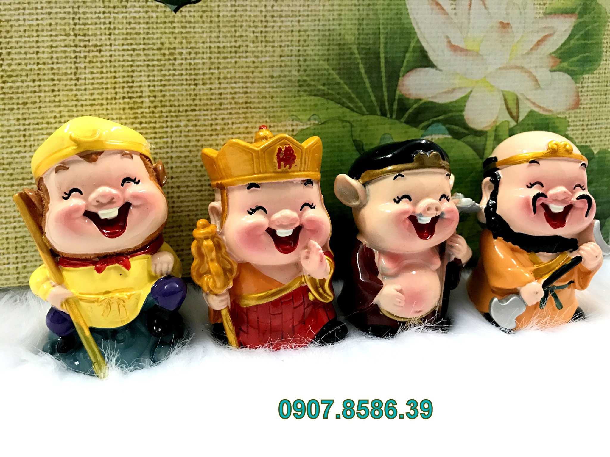 Full Set bộ 4 tượng thầy trò đương tăng ( Tây Du Ký )