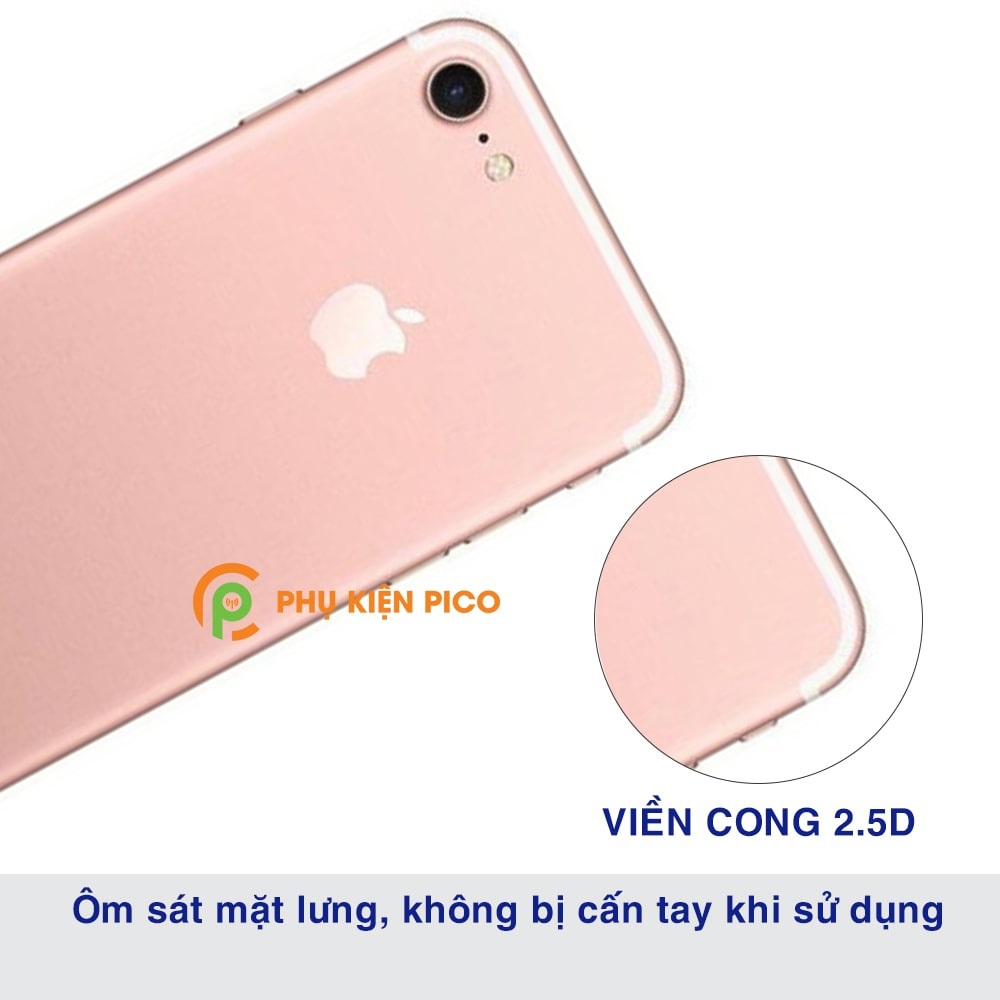 Cường lực lưng Iphone 7 / Iphone 8 nhiều màu độ cứng 9H dán full mặt lưng