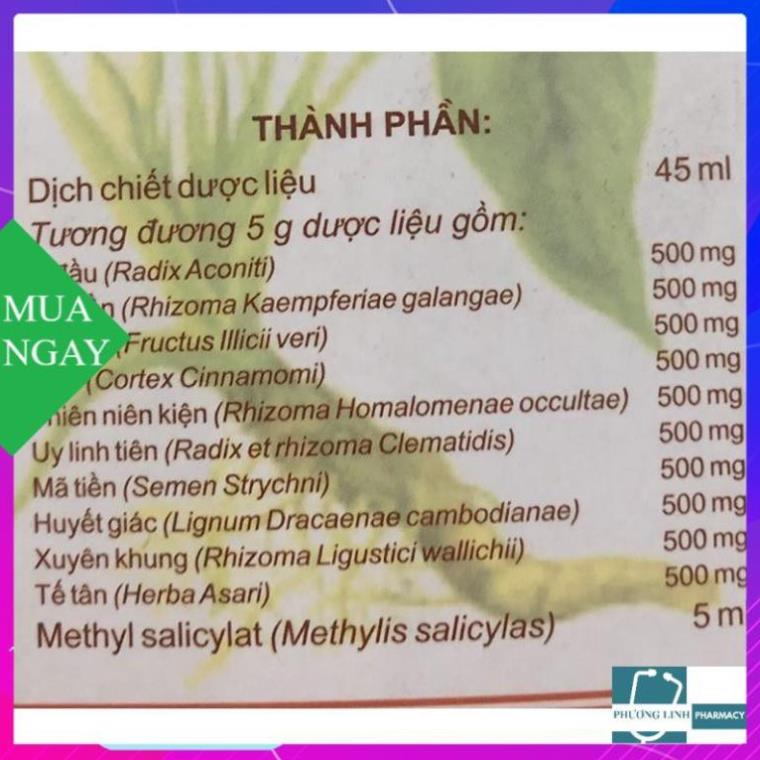 Cồn xoa bóp Jamda - 50ml
