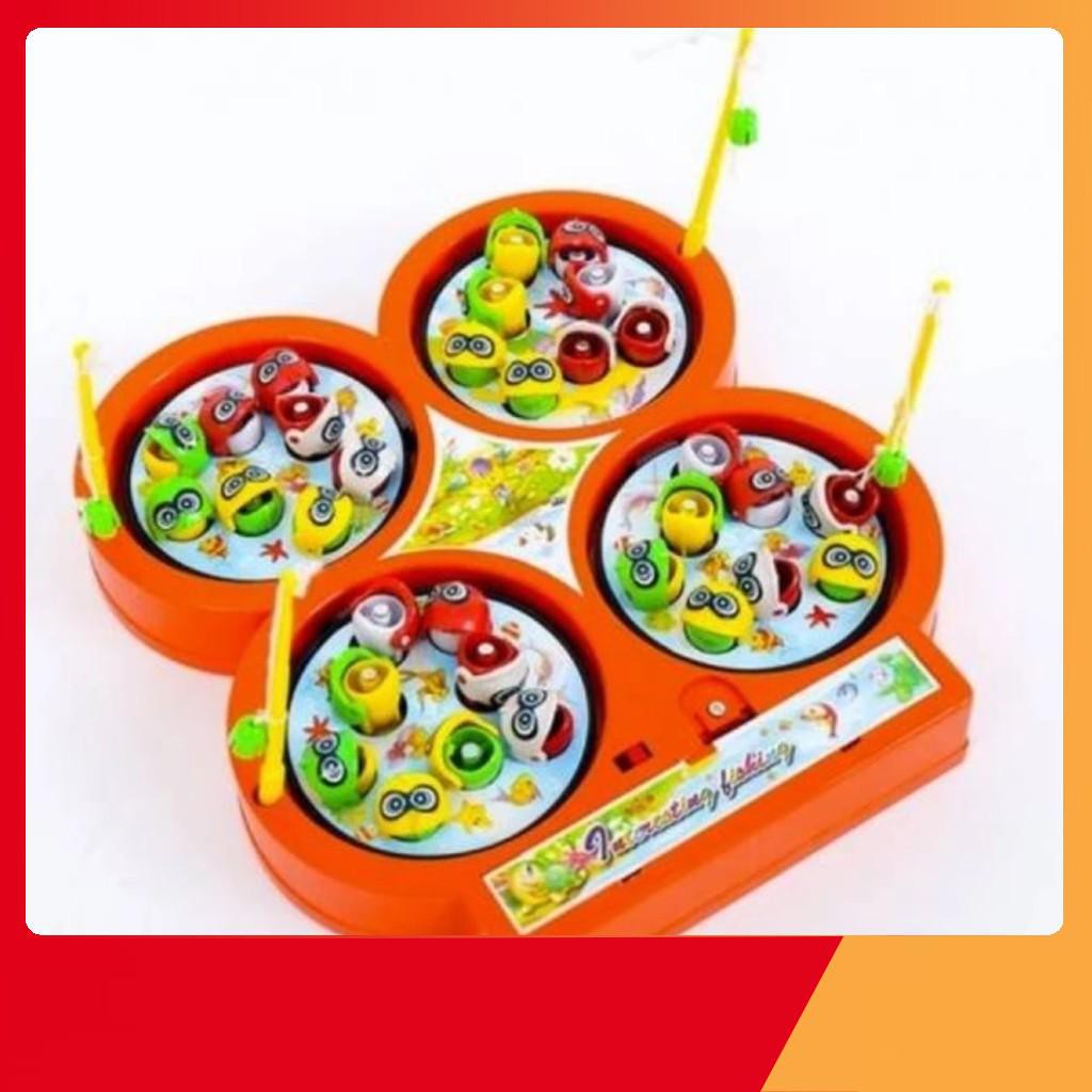 Bộ đồ chơi câu cá 4 hồ