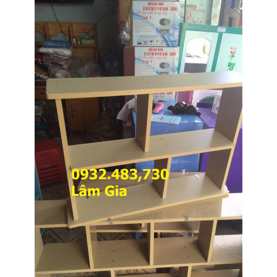 [HCM]Kệ Sách Treo Tường Ngang 1M Hcm