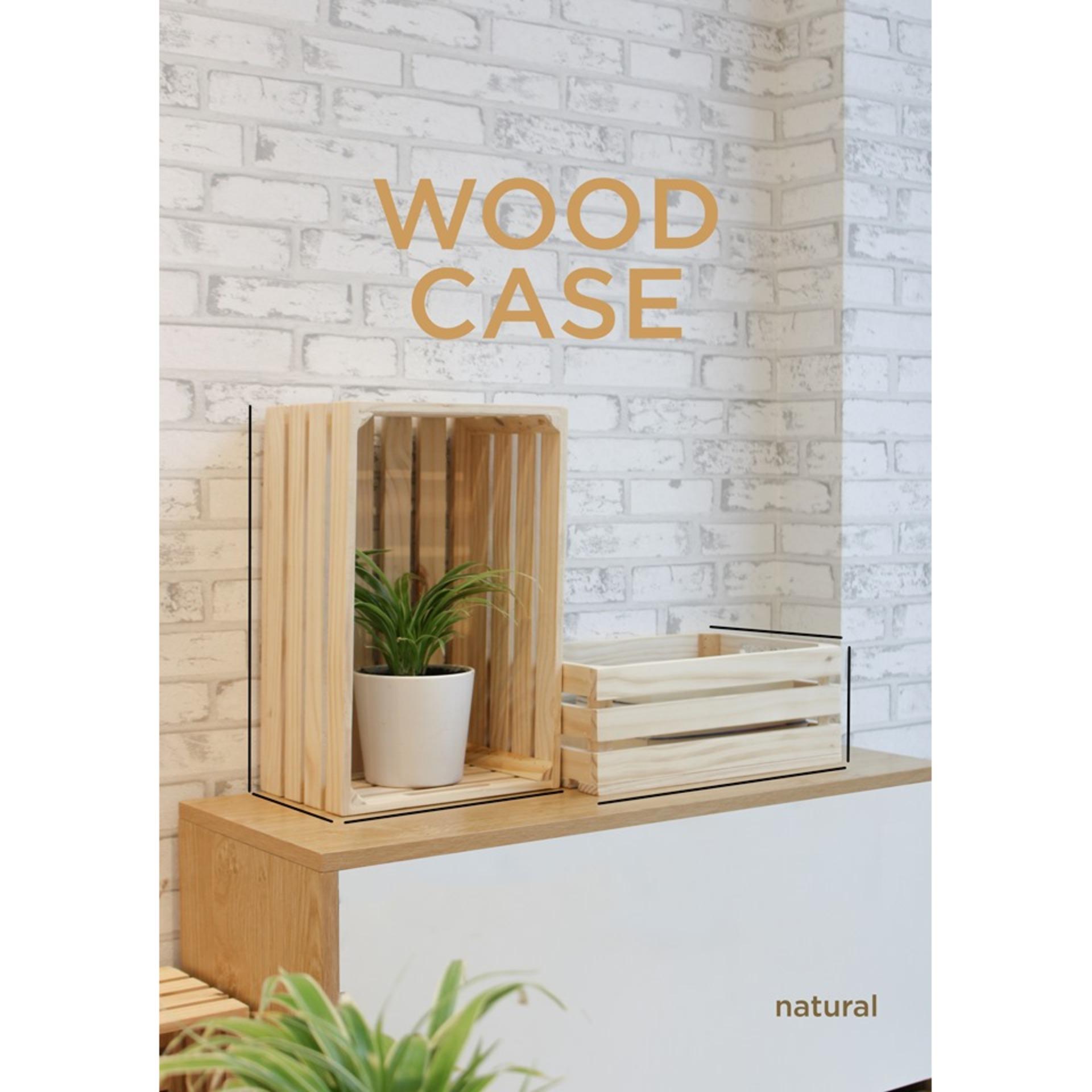 Khay gỗ đa năng - wood case size m