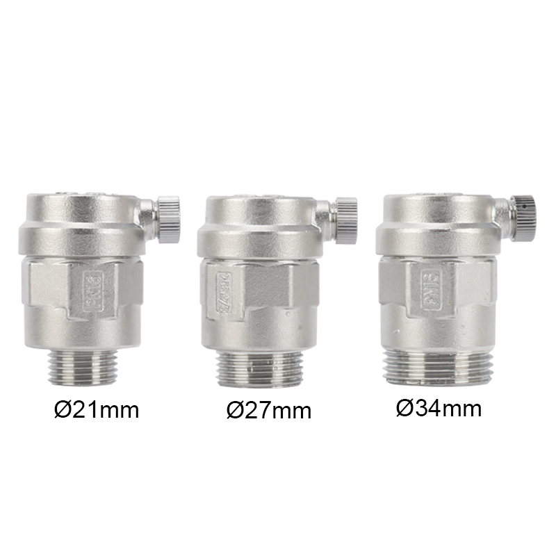 Van xả khí tự động phi 21 27 34 đồng inox đài loan PN10 PN16 Van