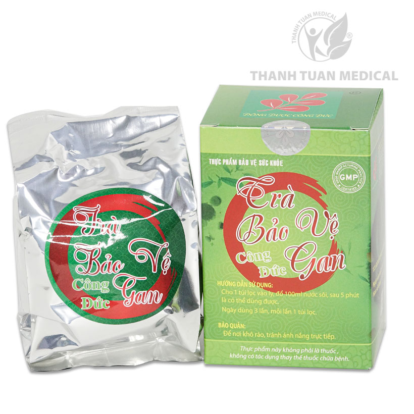 Trà bảo vệ gan công đức - thanh nhiệt, giải độc và tăng cường chức năng gan