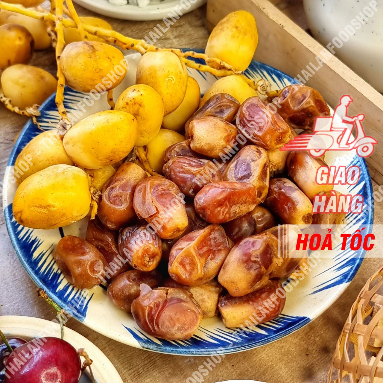 Chà Là Rời Cành Sấy Dẻo - Lon 500gr