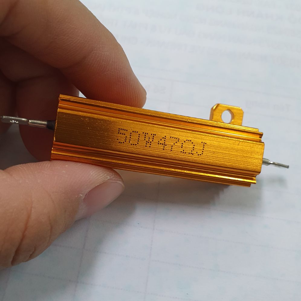 trở nhôm 50w 47 ôm