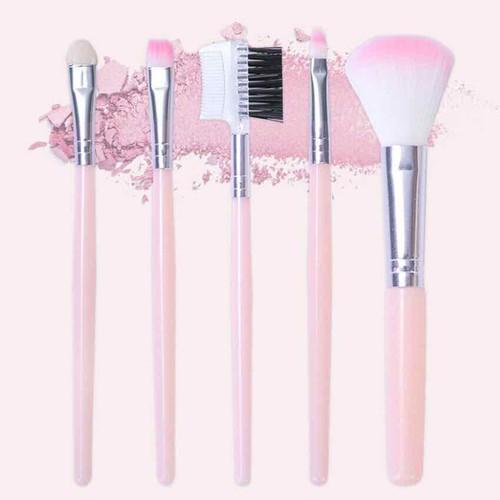 [HCM]Bộ cọ trang điểm 5c nhỏ gọn siêu tiện lợi