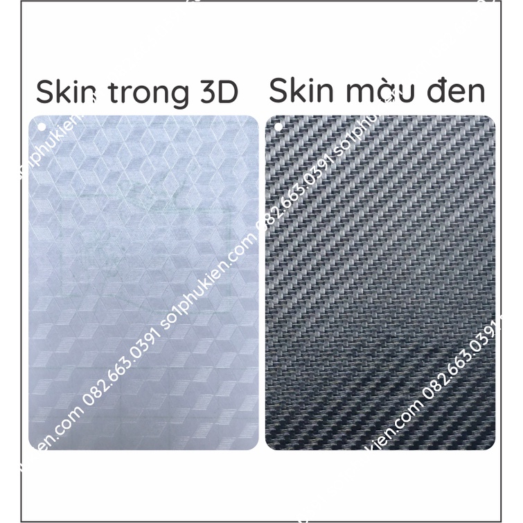 Miếng dán mặt lưng skin carbon iPad gen 4 gen 5 gen 6