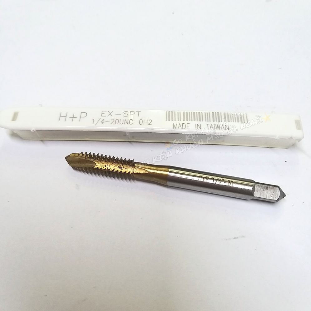 [HCM]Mũi Taro H+P Vàng Thẳng M1/4-20UNC (Vàng)