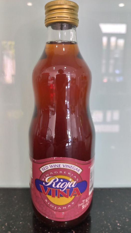 Dấm đỏ red wine vinegar 500ml