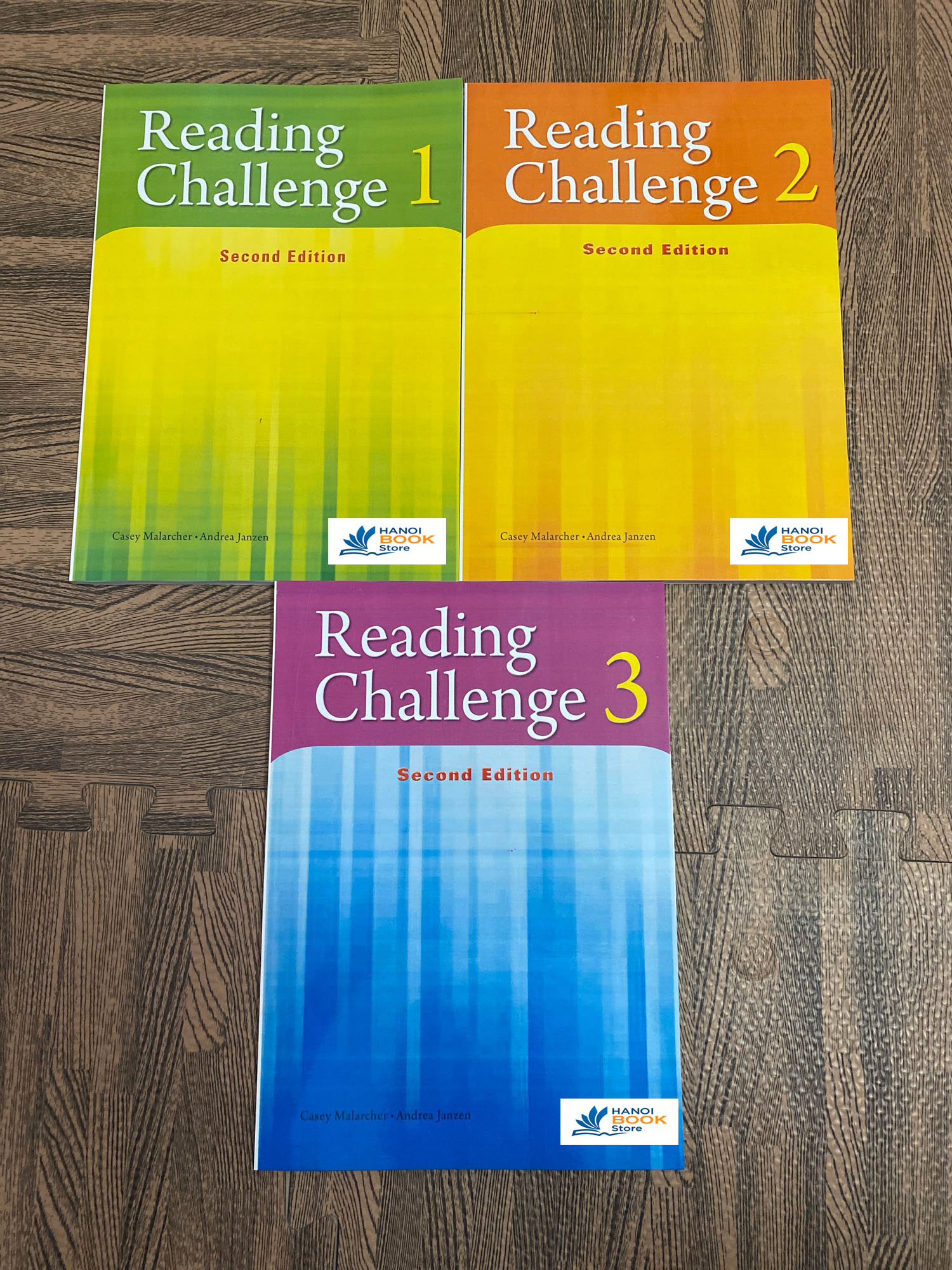 sách Reading Challenge 1,2,3 (Sách đen trắng+Màu)