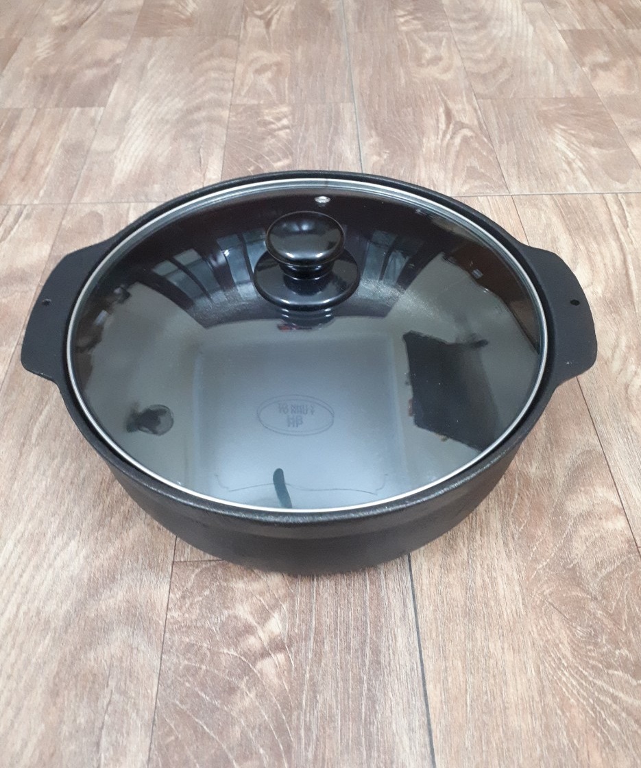 Nồi gang kho cá thịt, nấu cháo lẩu 27cm ( số 6 )