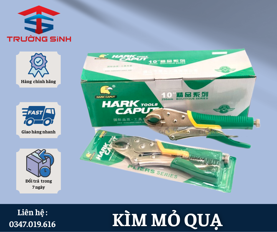 Kìm mỏ quạ Hark Caput (10,12 inch)