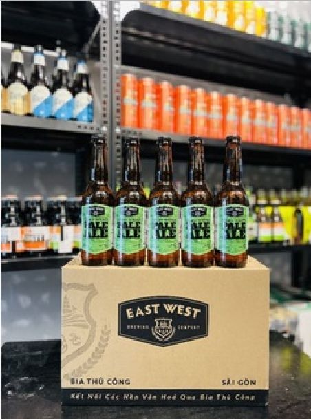 Bia thủ công East West Chai 330ml - 5.0%