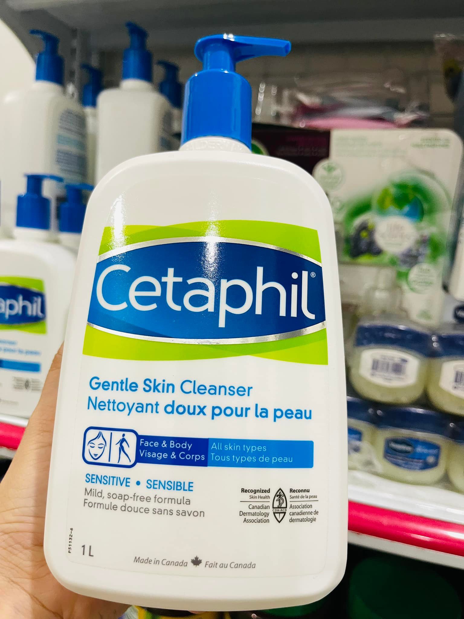 🧴🧴SỮA RỬA MẶT CETAPHIL 💚💚💚 1 lít