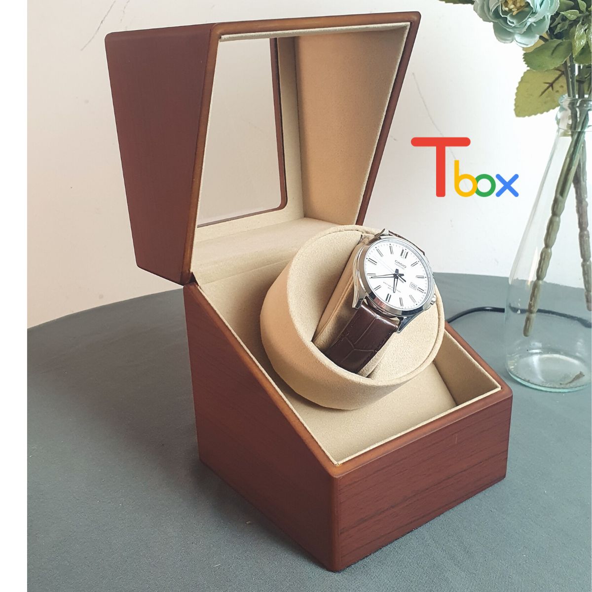 Hộp đựng đồng hồ cơ 1 xoay tự động