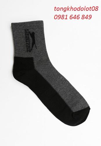 (BÁN SỈ) 10 đôi tất nam cổ cao Slazenger