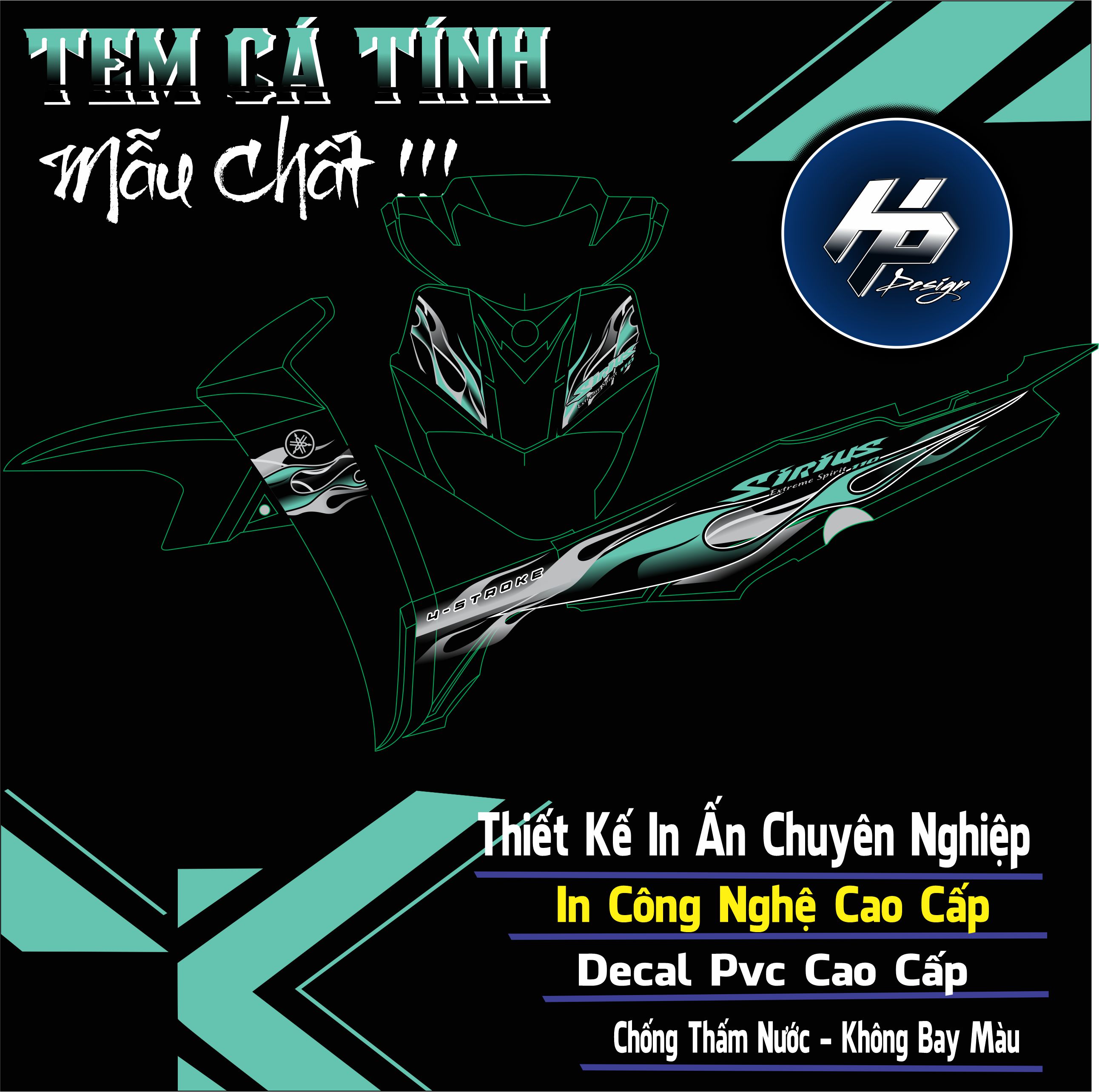 Tem sirius lửa đỏ đen