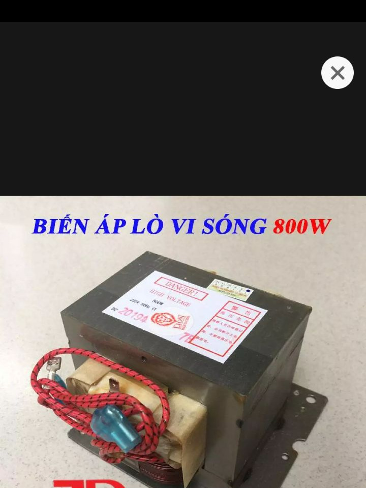 Biến áp lò vi sóng 800w