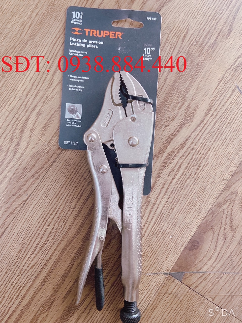 Kềm bấm chết 10in truper - 17423