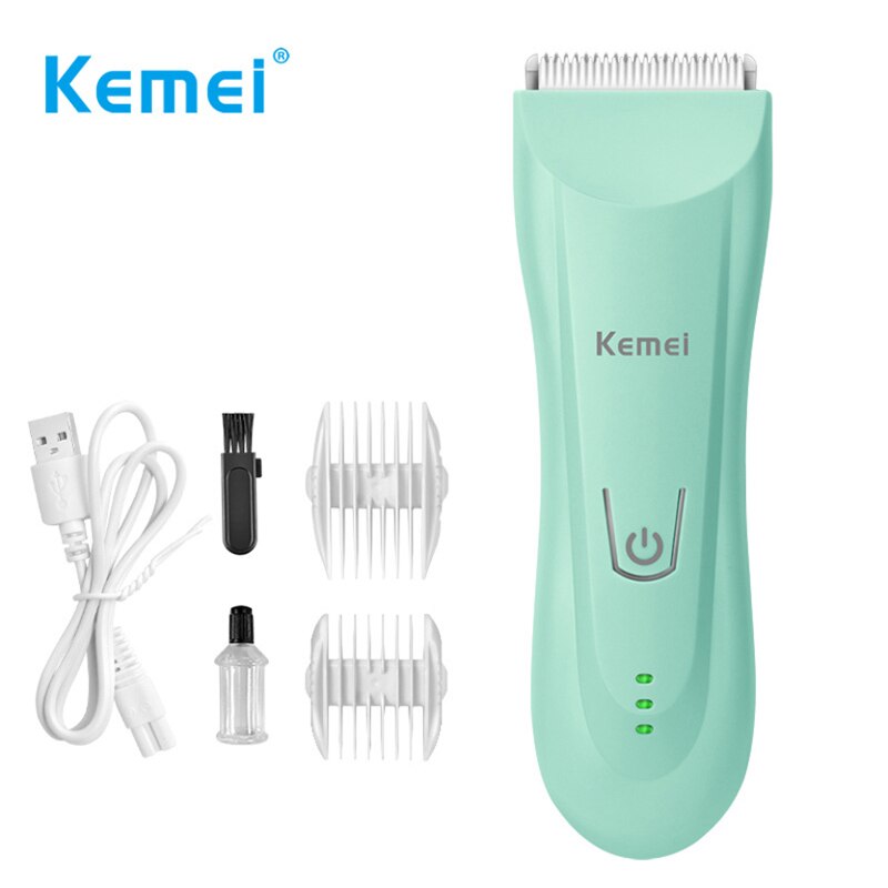 [HCM]Tông Đơ Cắt Tóc Cho Bé Chạy Cực Êm Kemei 811