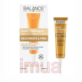[HCM]Kem Vàng Giảm Thâm Quầng Mắt Balance Active Formula Gold Collagen Eye Serum 15ml Anh quốc thumbnail