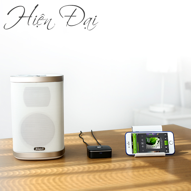 Thiết bị nhận Bluetooth cho Loa, Amply Ugreen 40759 (Màu đen) Chính Hãng