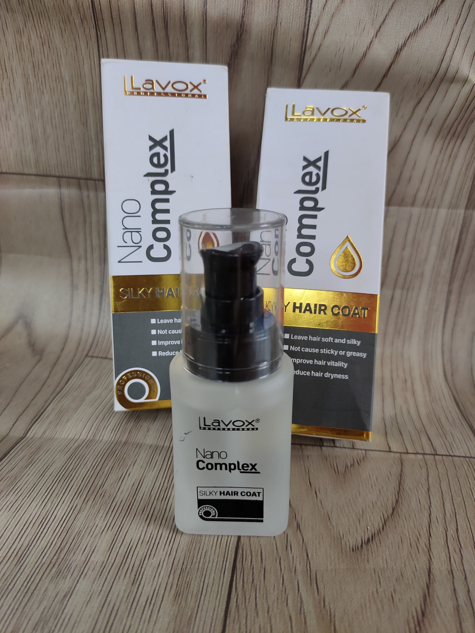 Serum dưỡng tóc Lavox nano chai sành 30ml