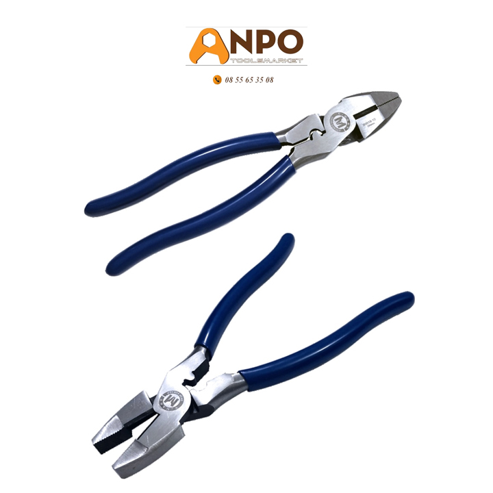 Kìm điện cán xanh B0019-10 C-MART