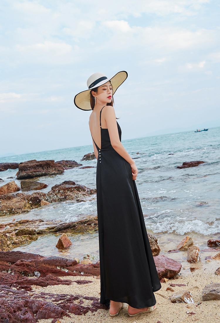 ĐẦM MAXI HỞ LƯNG GỢI CẢM